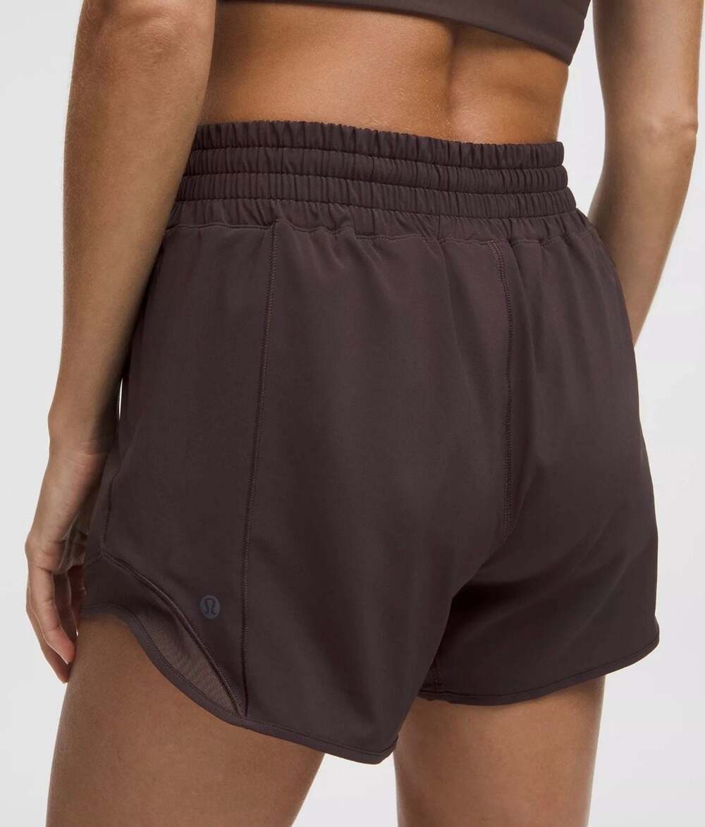Lululemon hotty hot  Short 4" Black Athletic Running Shorts Size 10